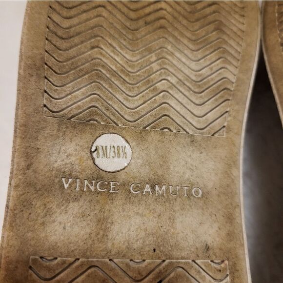 Vince Camuto grey/white snakeskin leather loafers - Picture 10 of 10